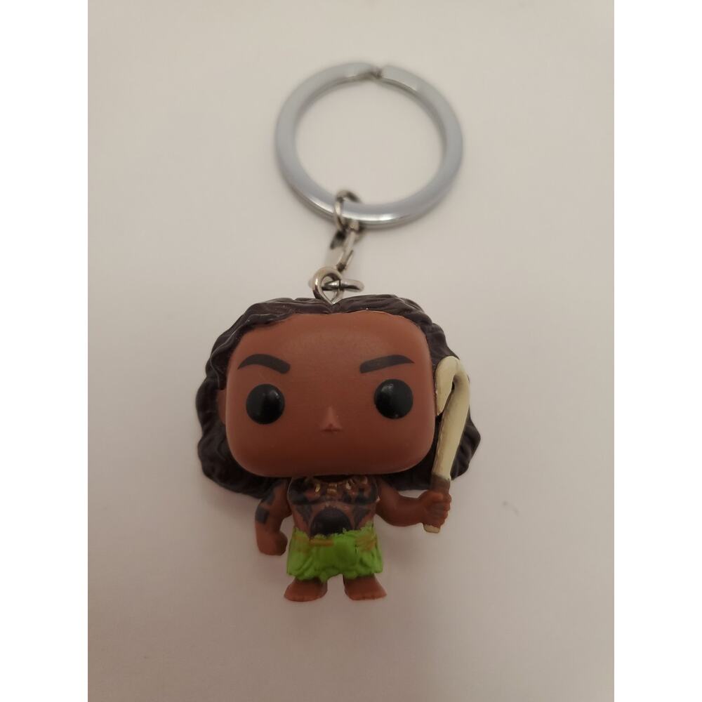 Funko Pocket POP Keychain Moana Maui Disney Movie Loose No Box Dwayne Johnson